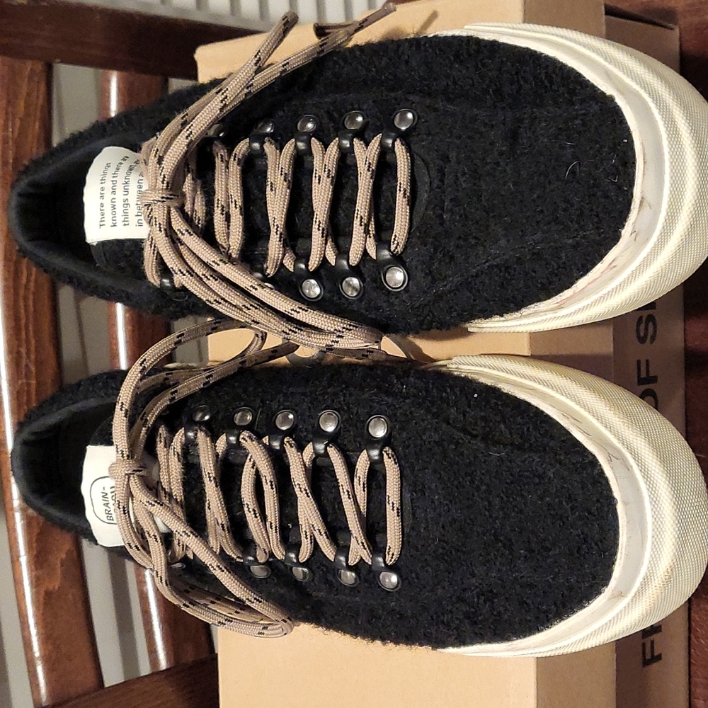 Stepney Workers Club x Brain Dead Boucle Wool Dellow Sneakers Size 40/10 US